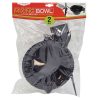 MIXING BOWL W/DYE BRUSH (BLACK)(1DZ)
